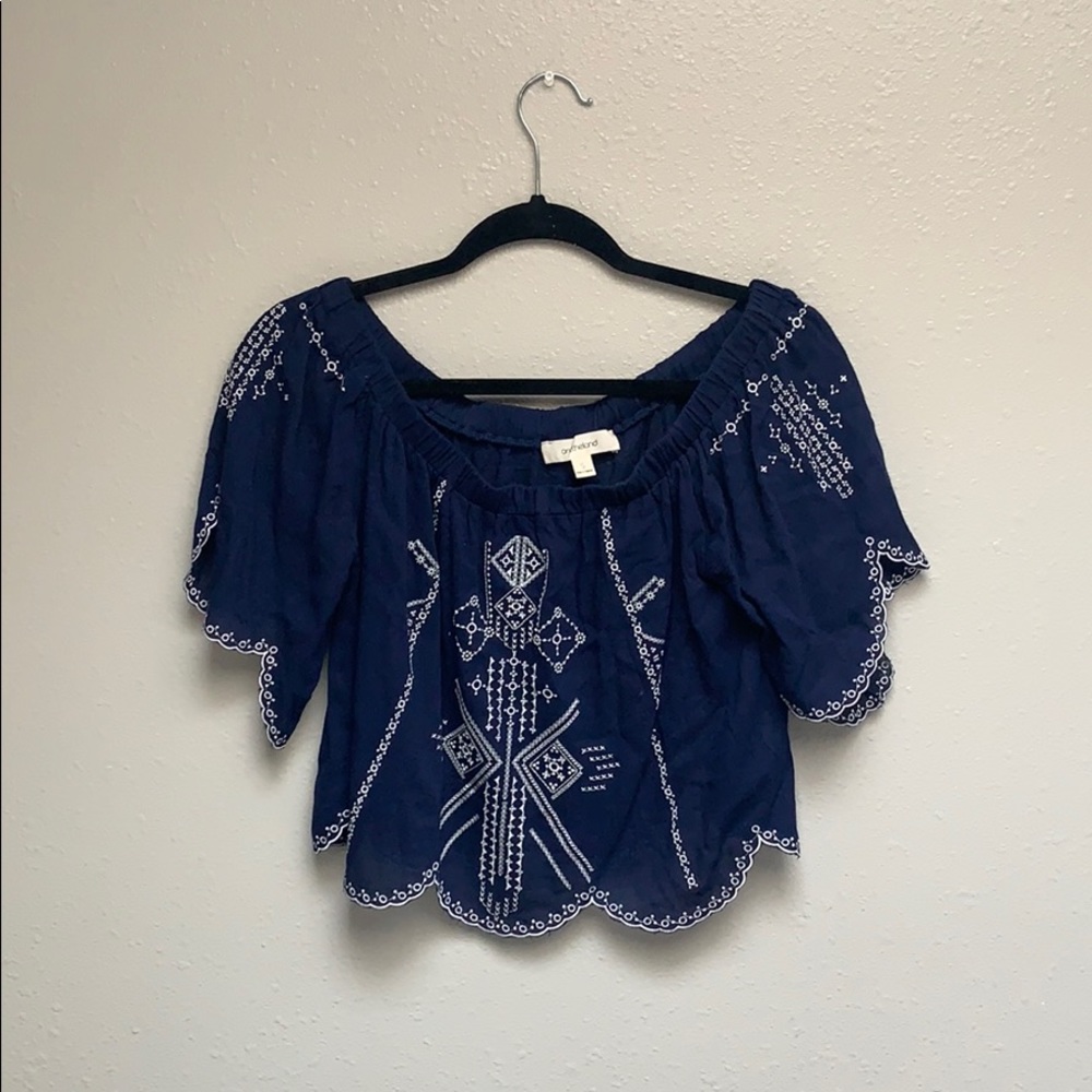 Off the shoulder top